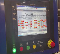 Screen Image of Signature Folder Gluer Auto Jog System