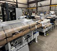 Used Converting Equipment Parts Shrink Wrapped